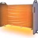 Safe portable space heater foot warmerElectric space heater suitable for legs, knees, and ankles suitable for offices and homes, with thermostat and timer, easy to set, automatic shutdown