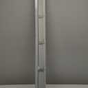 No Drill Blinds for Windows 1" Vinyl L-Shaped Slats Cordless Mini Blinds for Home, for Window Size 48" W  48" H Grey