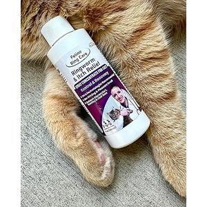 Feline Ring Care | Control & Help with Cat Ringworm, Mange, Dermatitis, Dog Paw Yeast. Also works on Dogs, Hamsters, Guinea Pigs, Rabbits, etc. 8 oz Ready to Use Spray for Cats and Itch Relief