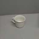 MEBRUDY Ceramic Coffee Mugs Set of 4, 12 oz White Coffee Mug with Handle Microwave and Dishwasher Safe for Coffee, Hot Tea, Juice, Milk