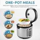 Aroma Housewares AROMA® Professional 20-Cup (Cooked) / 5Qt. Digital Rice Cooker, Steamer, and Slow Cooker Pot with 10 Smart Cooking Modes, Including Sauté-then-Simmer®