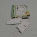 Small Trash Bags 4 Gallon - 100 Count 4 Gallon Trash Bag, Small Garbage Bags for Office Bedroom Bathroom Trash Bags, White 4 Gal Small Trash Can Liners