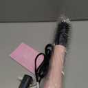 Hair Dryer Brush Blow Dryer Brush in one, Aima Beauty 1.25'' Round Brush Blow Dryer Ionic Hot Air Brush Styler Volumizer with Ceramic Coating & Tufted Bristles for Smooth and Shiny Blowout, Pink