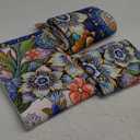 Sofort Kitchen Mats for Floor, Boho Kitchen Rugs Sets of 3, Non Slip Washable Kitchen Runner Rug, Rugs for Kitchen Floor, Hallways, Entryway, Laundry (Colorful)