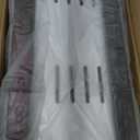 HBL' 2 Pack | 21" Deep Pull Out Cabinet Organizer Adhesive, 10-Inch Wide Sturdy Carbon Steel Roll-Out Drawers for Face Frame or Frameless Cabinets,Slide-Out Shelves for Pantry. (White)