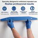 2 Pcs 24 Inch Paint Edger Guard, Painter Straight Trim Guard Blue