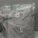 Washable Runner Rug 2.5x8 | Non Slip Rug Runners for Hallways, Entryways, Kitchens, Bathrooms, Bedrooms | Ultra-Soft Flannel Carpet Runners with Rubber Backing (Frosted Taupe, 2.5x8)