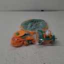 FUN LITTLE TOYS Pop Up Play Tent with Camping Gear and Tools Set, Outdoor Toys for Kids (Green)