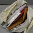 drizzle Travel Mini American Mahjong Set - 166 White Tiles Includes Jokers 0.8" White Melamine Material - with Racks Instructions and Panda Bag 2.20 Pounds