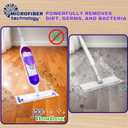 24 Pack Microfiber Disposable Pads for Swiffer PowerMop Multi-Surface Mopping Pad Refills, Deep Clean Replacement