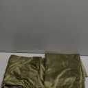 MIULEE Pack of 2 Olive Green Decorative Velvet Throw Pillow Covers Soft Pillowcases Solid Square Cushion Case for Winter Sofa Bedroom Car 20x20 Inch