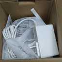 Upgraded Ultrasonic Retainer Cleaner Machine, 45kHz Ultrasonic Dentures Cleaner for Night Guards, Braces, Aligner, Toothbrush, Jewelry and More, 200ML Capacity, White