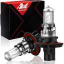 WinPower H13 9008 Halogen Headlight Bulb, Super Bright Warm White 55W/60W 4300K Car High Low Beam Replacement Lamp, Pack of 2