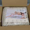 RECYCO Luxury Velvet Quilt Set King Size Bedding Sets, Ultra Soft Velvet Comforter Set, Lightweight Channel Box Stitch Oversized Bedspread Coverlet for All Season, with 2 Shams, Beige