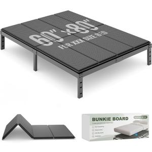 Bunkie Boards Queen Size(80"x60"), 8mm Bed Boards to Stop Sagging, Queen BunkieBoards Light and Thin, Breathable, Noise Minimizing, Moisture Resistant Bunkieboards