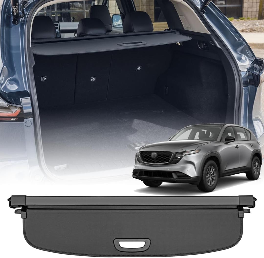 Retractable Cargo Cover for 2026 2027 Mazda CX-5 3rd Gen