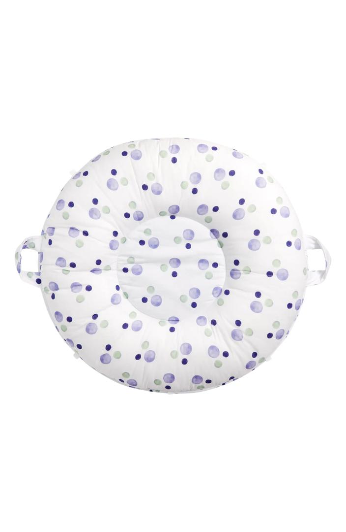 Pello Multi-use Luxe Baby, Floor Pillow/Play Mat/Lounger (Denim Blue)