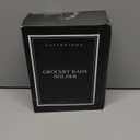 Calindiana Modern Farmhouse Metal Magnetic Grocery Bags Holder for Plastic Bags with Lid and Kitchen Organizer and Storage Wall Mount Grocery Bag Dispenser Space Saving, Black