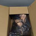 Mannequin Head 100% Human Hair, 18" Manikin Head with Real Human Hair Cosmetology Doll Head for Hairdresser Practice Braiding Hair Styling with Table Clamp Stand, Hair Style Kits