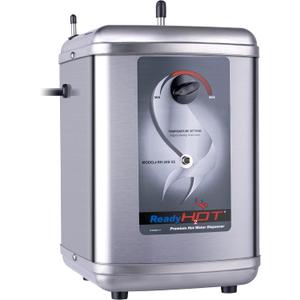 Ready Hot 40-RH-200-SS Instant Hot Water Dispenser System, 2.5 Quarts Manual Dial Tank Only, Stainless Steel