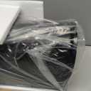 Black Galvanized Steel Post-Mount Mailbox, 19 x 8.7 x 6.7 inches, Standard Mail Box,Medium Capacity,Mailboxes for Outside Post Mount