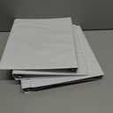 Cardinal Economy 3 Ring Binder, 1 Inch, Presentation View, White, Holds 225 Sheets, Nonstick, PVC Free, 4 Pack of Binders (79510)