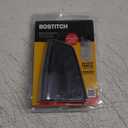 Bostitch Office Battery Pencil Sharpener, Hinged Tray, Colored Pencil Compatible, Blue (BPS2-BLUE) (BPS2-BLK) (Black)