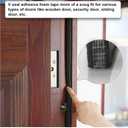 Weather Stripping for Door/Windows X 18 Feet Long, V Shape Adhesive Weather Strip Door Frame/Windows Frame Seal PU Foam Strip Weather Seal Door Insulation Anti Collision Soundproof (Black)