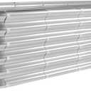 Land Guard 8×2×1.5ft Galvanized Raised Garden Bed Kit, Raised Garden Boxes Outdoor, Oval Metal Raised Garden Beds for Vegetables, Silver