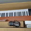 Donner Piano Keyboard 88 Keys, Beginner Digital Piano with 88 Key Velocity-Sensitive Keyboard with X-Style Piano Bench