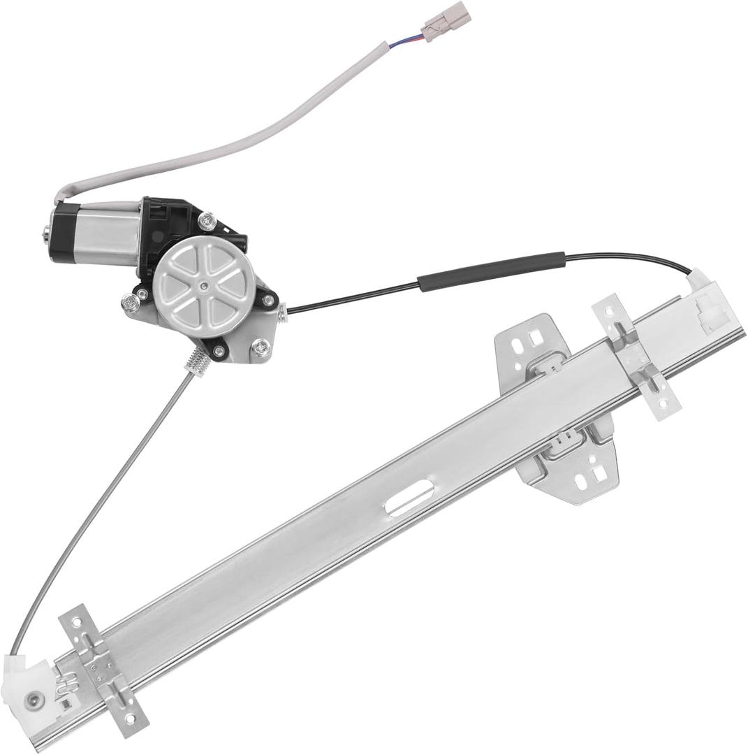 Obaee 748-512 Rear Left Driver Side Power Window Regulator with Motor Compatible with Honda Pilot 2003-2008, Replace OE 72750-S9V-A01, 72750-S9V-A02, WL48512, 2120051, 660502