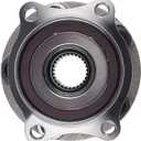 KUSATEC 512401 Rear Wheel Bearing and Hub Assembly Compatible with Subaru Outback Legacy 2010-2014 Forester 2009-2013 Scion FR-S, Subaru BRZ WRX, 5 Lug
