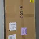 ArtXO A2 Picture Frames Wood: Black and Brown Poster Frame a2, Gallery Wall Hanging Canvas Frames for 16.5x23.4 Photo Portraits Vertical/Horizontal Display