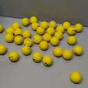 Jerify 40 Pieces Mini Golf Stress Ball Golf Party Favors 1.57 Inch Foam Practice Balls Sports Stress Balls for Men Women Carnival Party Gift Bag Fillers (Yellow)