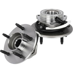 ECCPP Replacement for Wheel Bearing and Hub Assembly For Ford F-150 199719981999 2000 Wheel Hubs 5 Lugs W/ABS 515010x2
