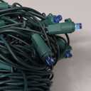 LED Christmas Net Lights Outdoor, UL Certified, 144LED 6ftx6ft, Green Wire, Connectable Waterproof Mesh Light for Christmas Party, Yard, Shrubs and Bushes Decorations (Blue)