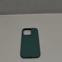 JETech Silicone Case for iPhone 14 Pro 6.1-Inch, Silky-Soft Touch Full-Body Protective Phone Case, Shockproof Cover with Microfiber Lining (Midnight Green)