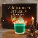 Glade 1-Wick Scented Candle Jar, Balsam & Spruce, Air Freshener Infused with Essential Oils, 4.08 Oz, 2 Count