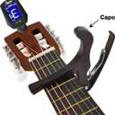 30" Left Handed Wood Guitar with Case and Accessories for Kids/Girls/Boys/Teens/Beginners (Sun)