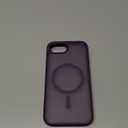 SUPFINE Magnetic for iPhone 16e Case 2025 (Compatible with MagSafe)(Military Grade Drop Protection) Slim Translucent Matte Shockproof with Anti-Fingerprint Phone Case,Dark Purple