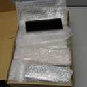 Maasechs 20 Pcs 2 x 6 in Ceramic Tile Bull Nose Trim Edge Glossy Subway Wall Trim Tile for Finishing in Bathroom Kitchen Backsplash and Shower Walls (Single Round Edge,Black)