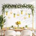 Over The Table Rod Stand with Clamps, Adjustable Table Arch Gold