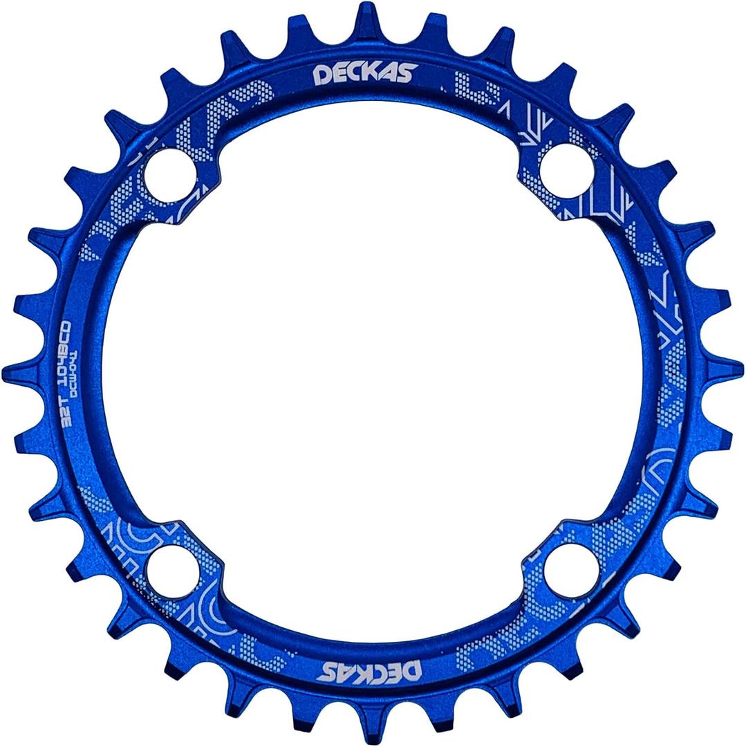Round Oval 104BCD 30T 32T 34T 36T 38T Narrow Wide Chainring Single Chainring for 6/7/8/9/10/11/12-Speed
