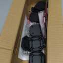 Boat Flag Pole, 48 Inch Boat Flag Pole Kit Rail Mount with 12x18 inch Embroidered American Flag, No Drilling Flag Pole Holder for 0.5-1.1 Inch Rails