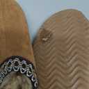 SMajong Kids Slippers Plush Warm Girls Fuzzy House Slippers Boys Platform Slipper Slip-on Shoes Winter Indoor Outdoor (2 Big Kid, Black Brown)