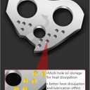 10 Inch 40 Drive Links Chainsaw Chain for Echo CS-271 CS280 CS290 CS300 CS3000, for Sun Joe SWJ803E SWJ807E (10"-.050"-3/8"-40 DL)