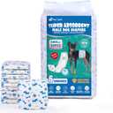 Pet Soft Male Dog Diapers - Disposable Male Dog Wraps Wetness Indicator, Puppy Diapers Male for Excitable Urination or Incontinence, 20pcs Small