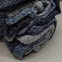 MIULEE Pack of 4 Couch Throw Pillow Covers 16x16 Inch Neutral Blue Soft Decorative Chenille Pillow Covers Farmhouse Accent Cushion Covers for Boho Western Home Coastal Decor Sofa Bedroom Living Room