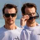 KastKing Chariton Fit-Over Polarized Wrap Around Over Sunglasses for Men and Women, Ideal for Driving Fishing Cycling Running (A.matte Black Frame, Smoke Mirror)