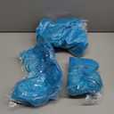 XunYee 4 Pieces Blue Fuzzy Wig Funky Clown Crazy Hair Wig Character Cosplay Costume Accessories for Kids Teens 100th Day of School Spirit Day Party Reading(Sky Blue)